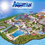 Aquafan Riccione: la cartina del parco