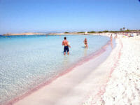 Una splendida spiaggia di Formentera