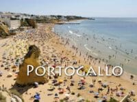 Albufeira, spiagge del Portogallo