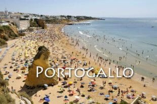 Albufeira, spiagge del Portogallo