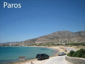 Grecia Paros, spiaggia