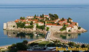 Budva in Montenegro: spiagge