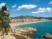 Lloret de Mar: la spiaggia