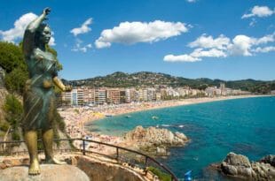 Lloret de Mar: la spiaggia