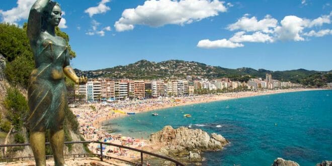 Lloret de Mar: la spiaggia