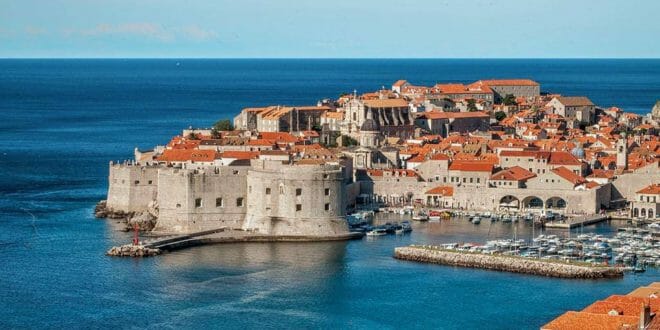Vista di Dubrovnik, Croazia