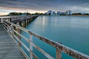 Lignano Sabbiadoro al tramonto