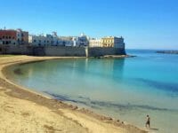 Puglia, la spiaggia di Gallipoli