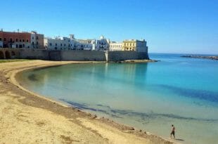 Puglia, la spiaggia di Gallipoli