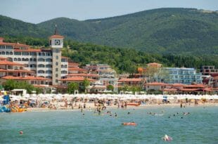 Sunny Beach in Bulgaria