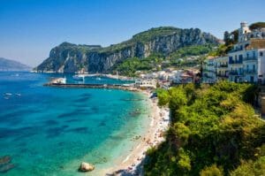 Isola di Capri, la costa