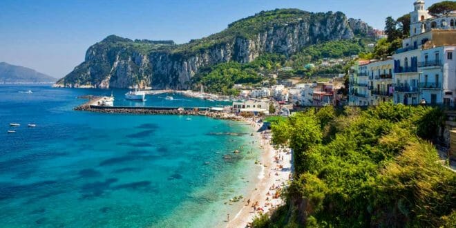 Isola di Capri, la costa