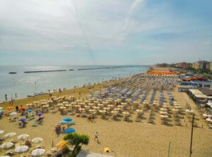 Cesenatico, la spiaggia