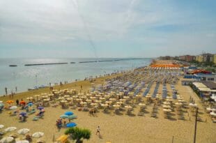 Cesenatico, la spiaggia