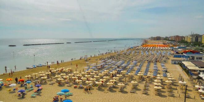 Cesenatico, la spiaggia