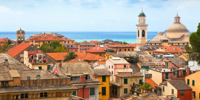 Chiavari, la cittadina
