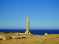 Crotone, resti del tempio