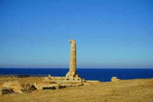 Crotone, resti del tempio