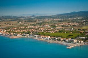 Marina di Cecina, la costa