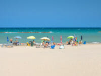 Fano, la spiaggia