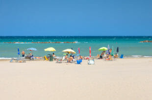 Fano, la spiaggia