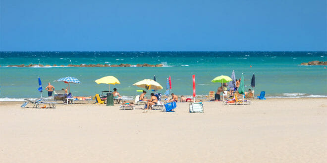 Fano, la spiaggia