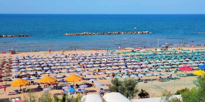 Marina di Montenero, la spiaggia