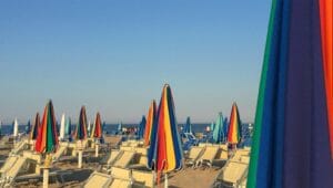 Milano Marittima, la spiaggia