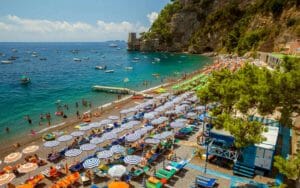 Positano, la spiaggia