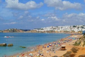 Albufeira, spiaggia cittadina