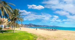 Malaga, la spiaggia