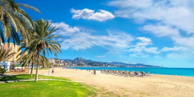 Malaga, la spiaggia