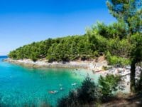 Pola, un tratto di spiaggia