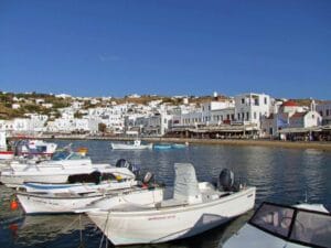 Mykonos, estate porticciolo