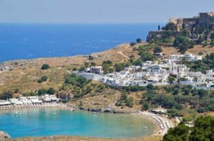 Rodi, vista di Lindos