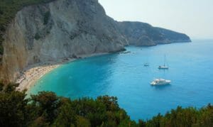 Isola di Lefkada, la spiaggia di Katsiki