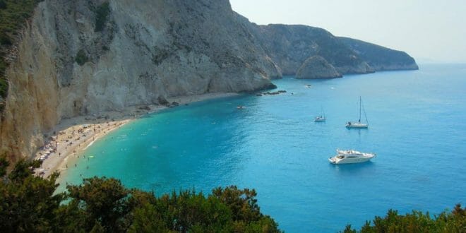 Isola di Lefkada, la spiaggia di Katsiki