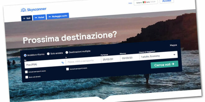 Skyscanner, le offerte dell'estate