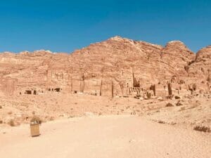 Petra, Tombe dei Re viste dall'alto