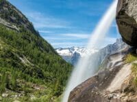 Val Masino e Val di Mello cascata