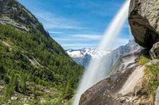 Val Masino e Val di Mello cascata