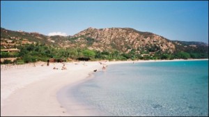 PALOMBAGGIA: la spiaggia piu affollata della Corsica